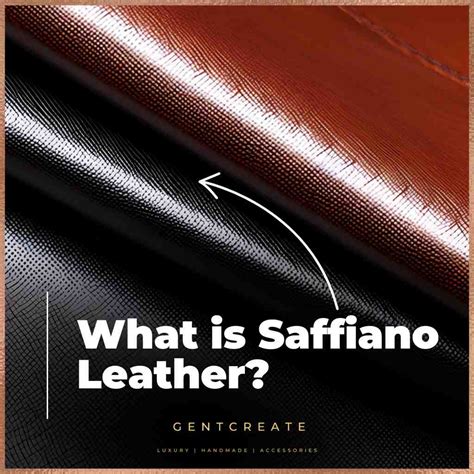 what does saffiano leather mean